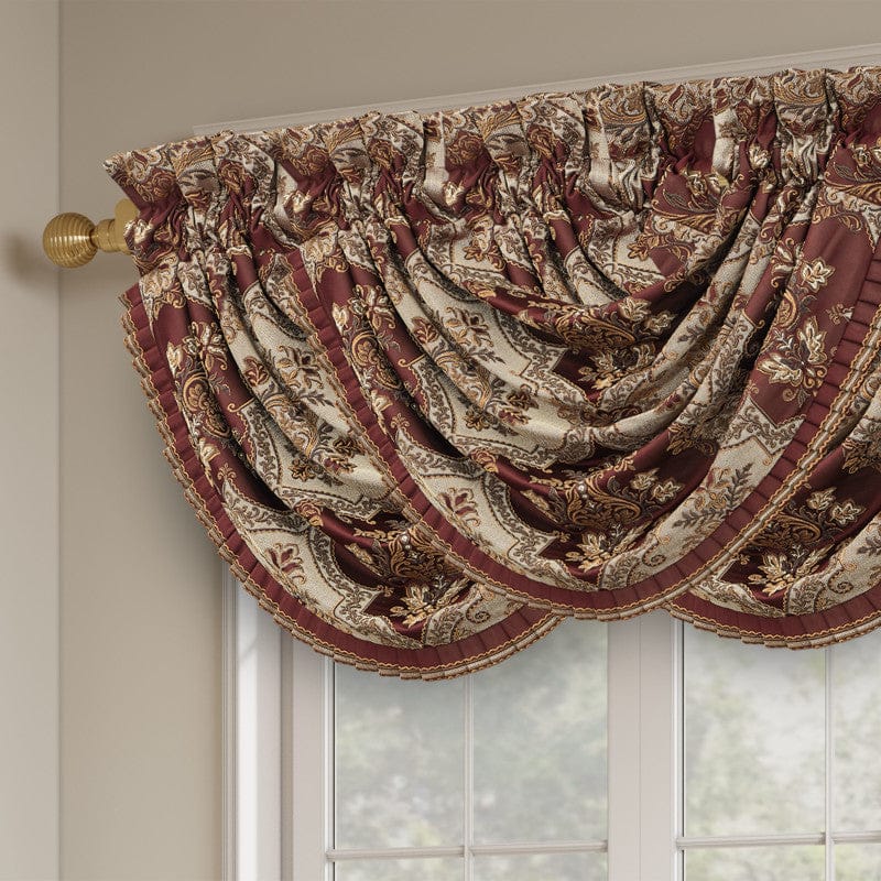 J. Queen New York Coordinate Window Phyllis Window Waterfall Valance
