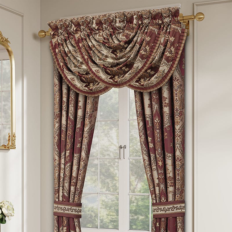 J. Queen New York Coordinate Window Phyllis Window Waterfall Valance