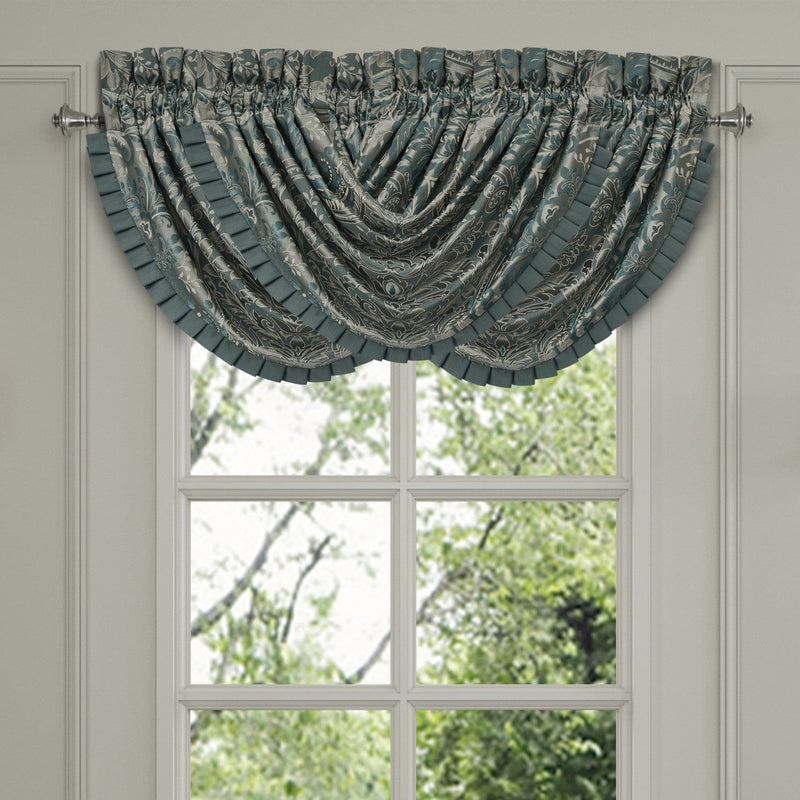 J. Queen New York Coordinate Window Renata Window Waterfall Valance