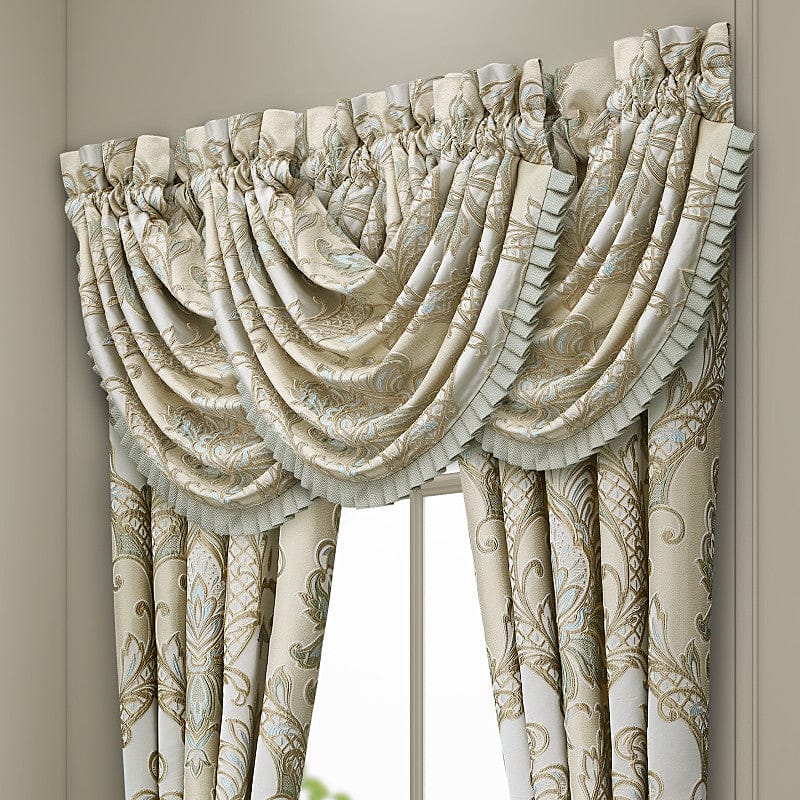 J. Queen New York Coordinate Window Rita Window Waterfall Valance