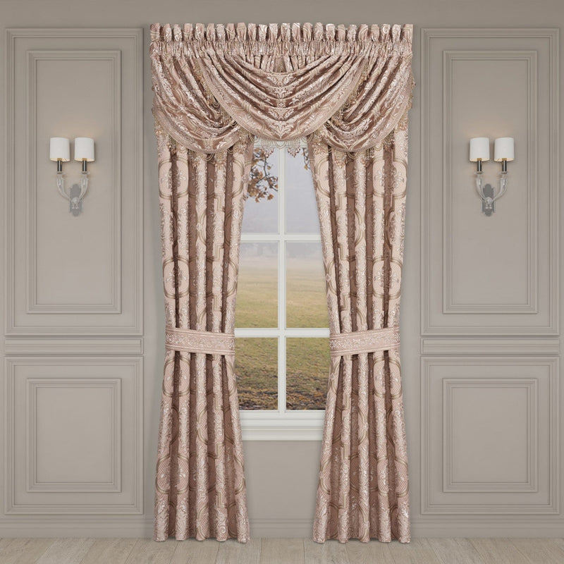 J. Queen New York Coordinate Window Rosewater Window Panel Pair