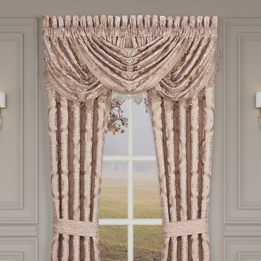 J. Queen New York Coordinate Window Rosewater Window Waterfall Valance