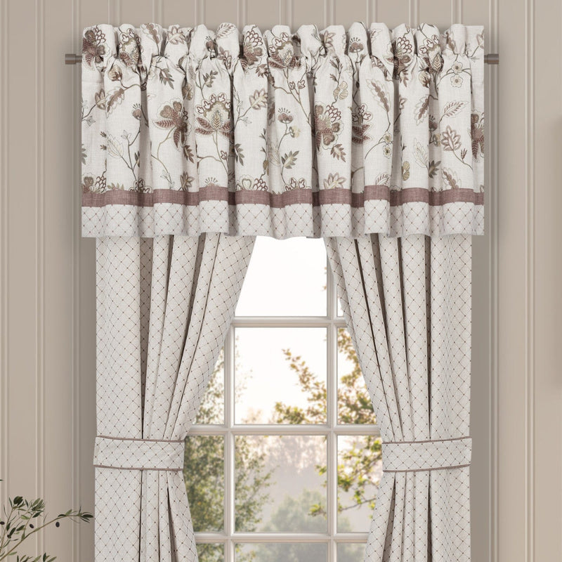 J. Queen New York Coordinate Window Santa Rosa Window Straight Valance