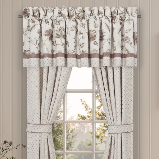 J. Queen New York Coordinate Window Santa Rosa Window Straight Valance