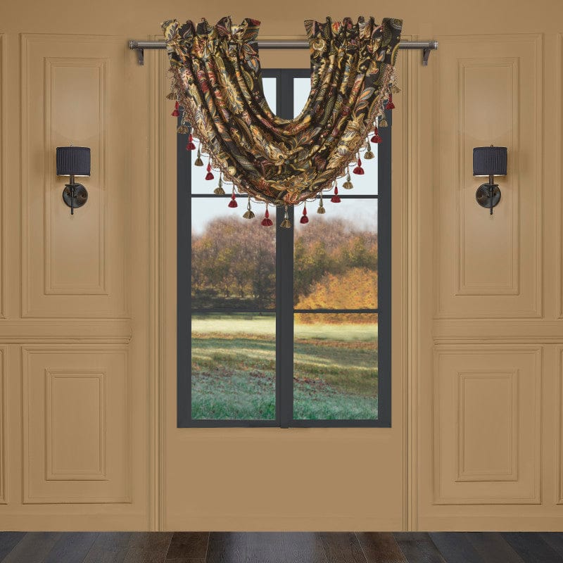 J. Queen New York Coordinate Window Stefania Window Waterfall Valance