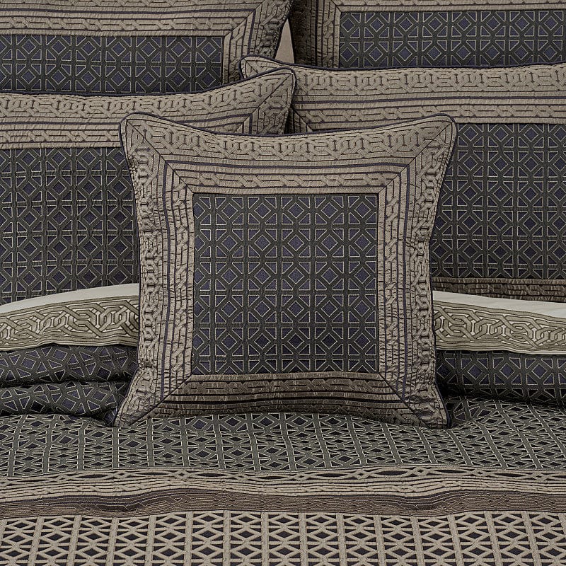 J. Queen New York Decorative Coordinate Pillows Alaro 20" Square Decorative Throw Pillow