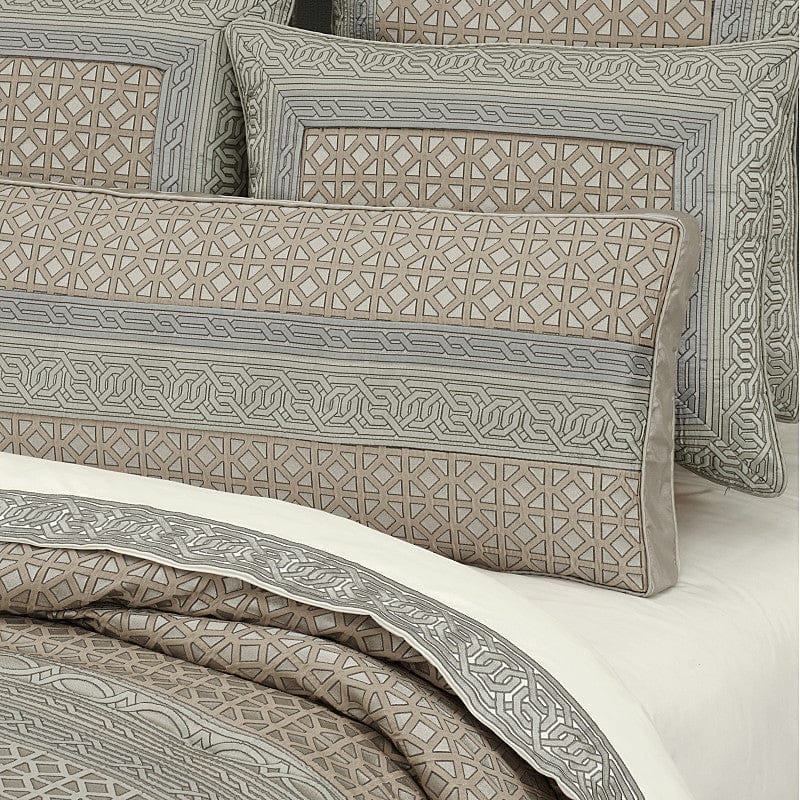 J. Queen New York Decorative Coordinate Pillows Alaro Bolster Decorative Throw Pillow