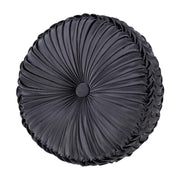 J. Queen New York Decorative Coordinate Pillows Alaro Tufted Round Decorative Throw Pillow