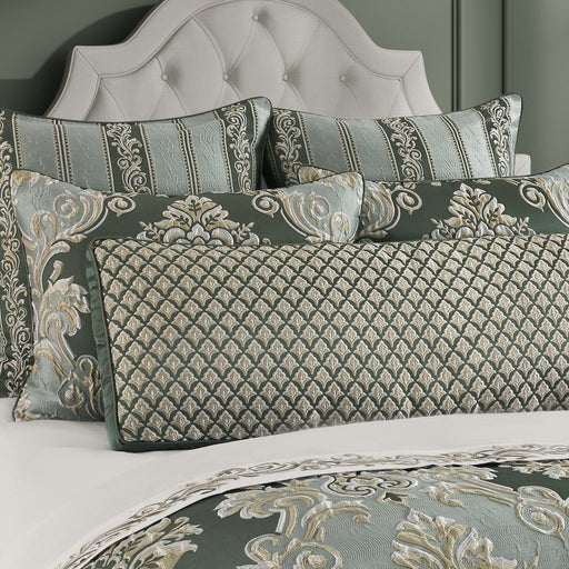 J. Queen New York Decorative Coordinate Pillows Alina Bolster Decorative Throw Pillow