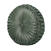 J. Queen New York Decorative Coordinate Pillows Alina Round Decorative Throw Pillow