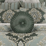 J. Queen New York Decorative Coordinate Pillows Alina Round Decorative Throw Pillow