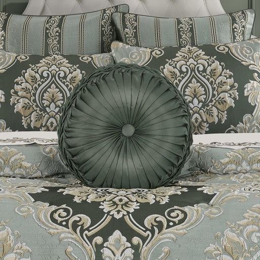 J. Queen New York Decorative Coordinate Pillows Alina Round Decorative Throw Pillow