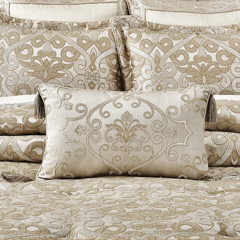 J. Queen New York Decorative Coordinate Pillows Amaretto Boudoir Decorative Throw Pillow