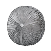 J. Queen New York Decorative Coordinate Pillows Annabelle Tufted Round Decorative Throw Pillow