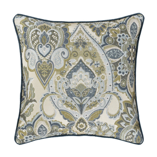 J. Queen New York Decorative Coordinate Pillows Avellino 20" Square Decorative Throw Pillow