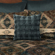 J. Queen New York Decorative Coordinate Pillows Baja 17" Square Decorative Throw Pillow