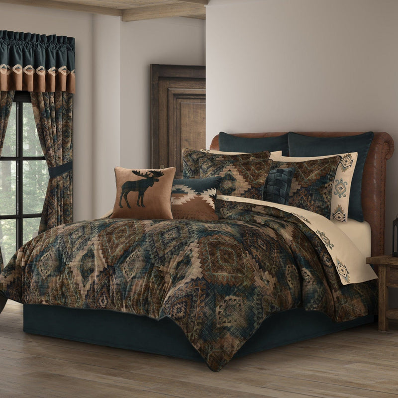 J. Queen New York Decorative Coordinate Pillows Baja 20" Square Decorative Throw Pillow