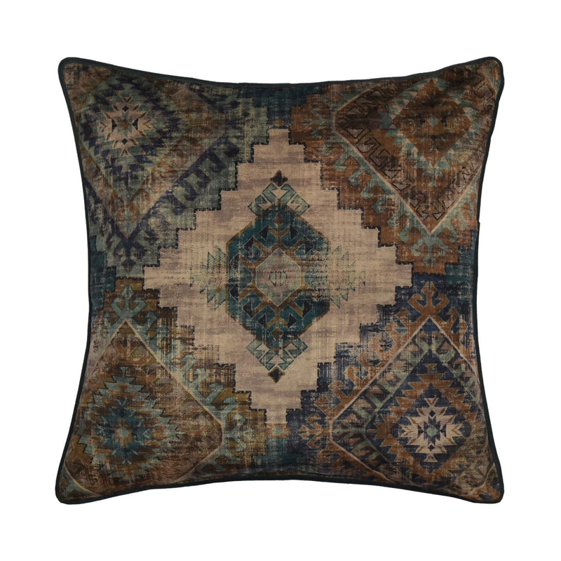 J. Queen New York Decorative Coordinate Pillows Baja 20" Square Decorative Throw Pillow