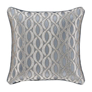 J. Queen New York Decorative Coordinate Pillows Barocco 20" Square Decorative Throw Pillow