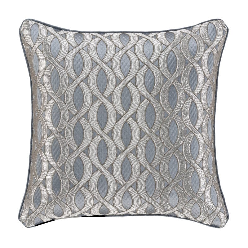 J. Queen New York Decorative Coordinate Pillows Barocco 20" Square Decorative Throw Pillow