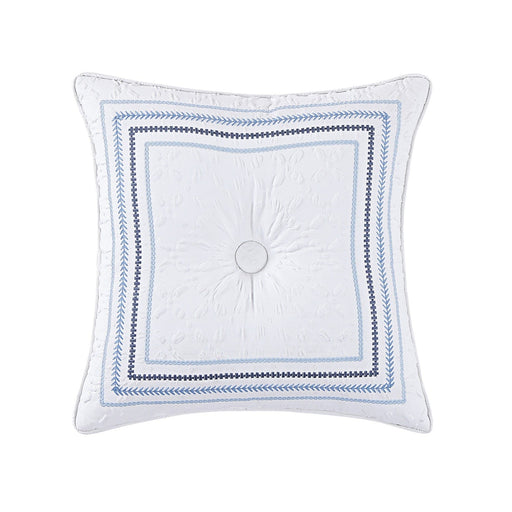 J. Queen New York Decorative Coordinate Pillows Bayside 18" Square Decorative Throw Pillow