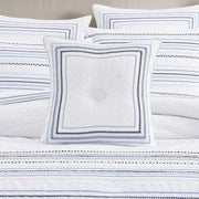 J. Queen New York Decorative Coordinate Pillows Bayside 18" Square Decorative Throw Pillow