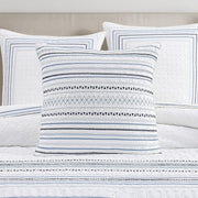 J. Queen New York Decorative Coordinate Pillows Bayside 20" Square Decorative Throw Pillow