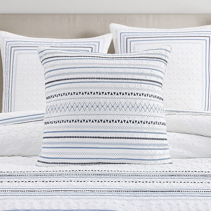 J. Queen New York Decorative Coordinate Pillows Bayside 20" Square Decorative Throw Pillow