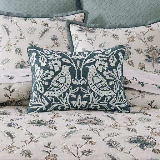 J. Queen New York Decorative Coordinate Pillows Blossom View Boudoir Decorative Throw Pillow