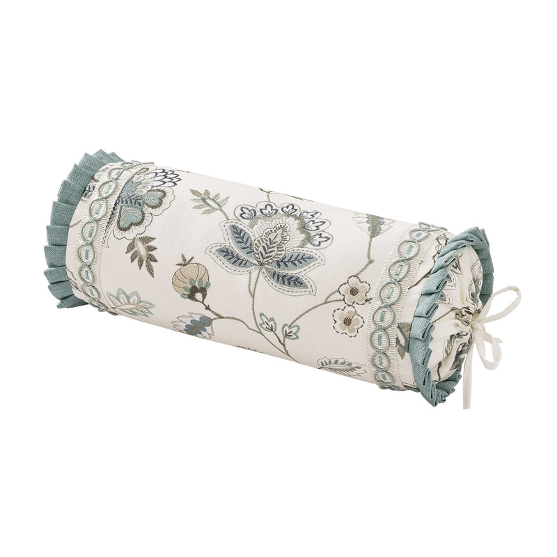 J. Queen New York Decorative Coordinate Pillows Blossom View Neckroll Pillow