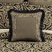 J. Queen New York Decorative Coordinate Pillows Bolero 20" Square Embellished Decorative Throw Pillow