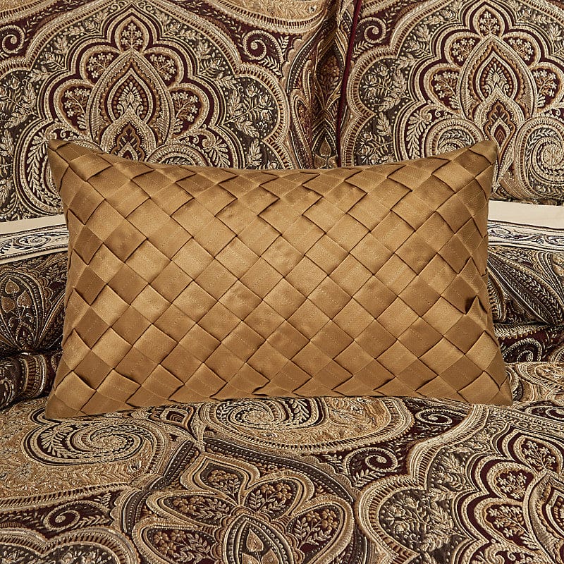 J. Queen New York Decorative Coordinate Pillows Bordeaux Boudoir Decorative Throw Pillow