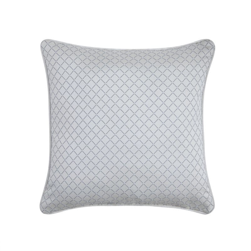 J. Queen New York Decorative Coordinate Pillows Boulevard 18" Square Embellished Decorative Throw Pillow