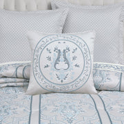 J. Queen New York Decorative Coordinate Pillows Boulevard 18" Square Embellished Decorative Throw Pillow