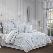J. Queen New York Decorative Coordinate Pillows Boulevard 18" Square Embellished Decorative Throw Pillow