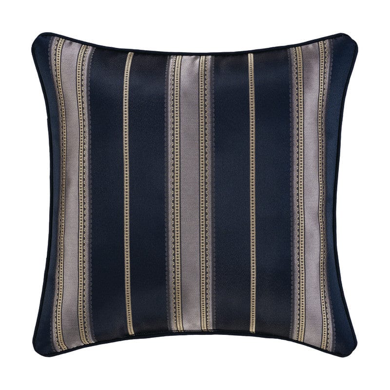 J. Queen New York Decorative Coordinate Pillows Bradley 20" Square Decorative Throw Pillow