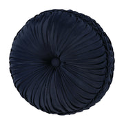 J. Queen New York Decorative Coordinate Pillows Bradley Tufted Round Decorative Throw Pillow