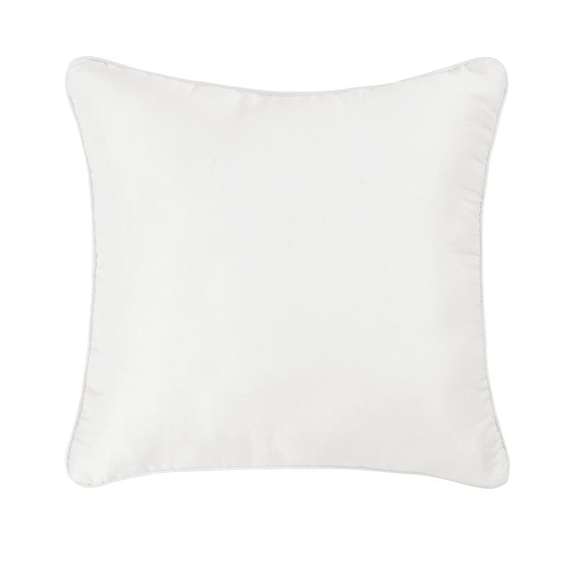 J. Queen New York Decorative Coordinate Pillows Brilliance 20" Square Quilted Decorative Throw Pillow