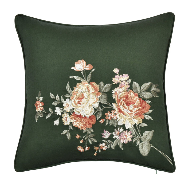 J. Queen New York Decorative Coordinate Pillows Brittany 18" Square Decorative Throw Pillow