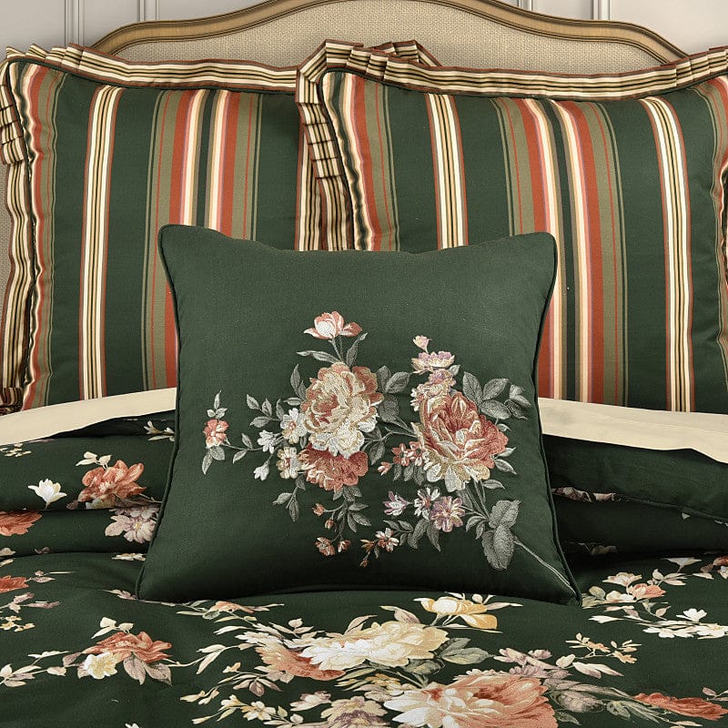 J. Queen New York Decorative Coordinate Pillows Brittany 18" Square Decorative Throw Pillow
