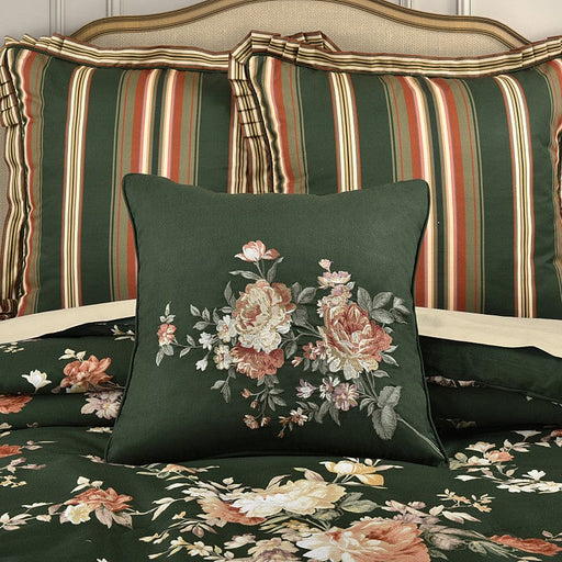 J. Queen New York Decorative Coordinate Pillows Brittany 18" Square Decorative Throw Pillow