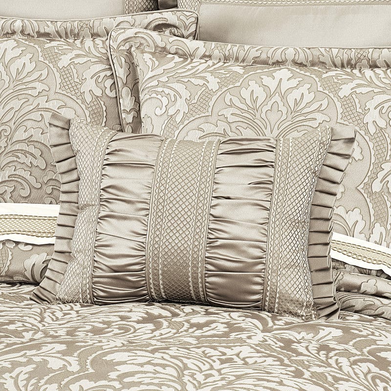 J. Queen New York Decorative Coordinate Pillows Brunello Boudoir Decorative Throw Pillow