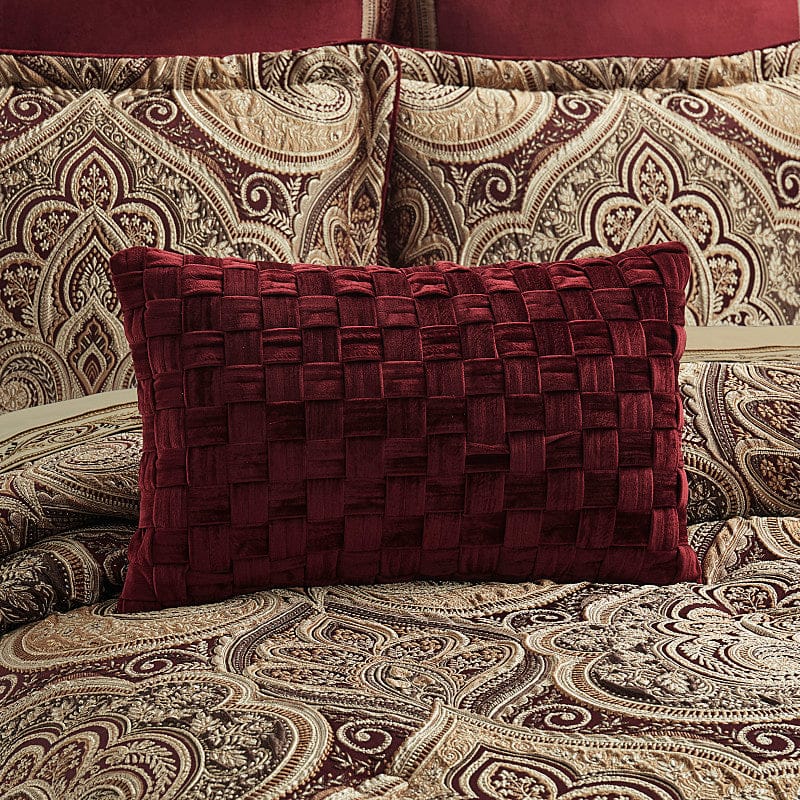 J. Queen New York Decorative Coordinate Pillows Calistoga Boudoir Decorative Throw Pillow