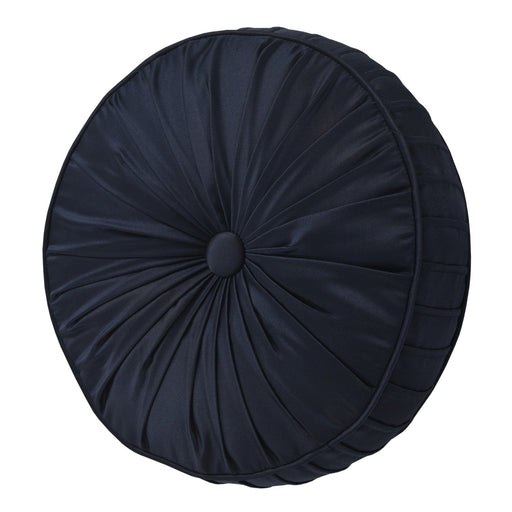 J. Queen New York Decorative Coordinate Pillows Caruso Tufted Round Decorative Throw Pillow