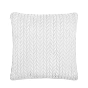 J. Queen New York Decorative Coordinate Pillows Cayman 20" Square Quilted Decorative Throw Pillow
