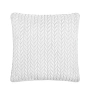 J. Queen New York Decorative Coordinate Pillows Cayman 20" Square Quilted Decorative Throw Pillow