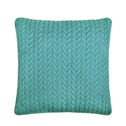 J. Queen New York Decorative Coordinate Pillows Cayman 20" Square Quilted Decorative Throw Pillow