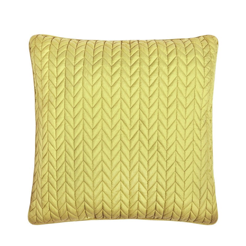 J. Queen New York Decorative Coordinate Pillows Cayman 20" Square Quilted Decorative Throw Pillow