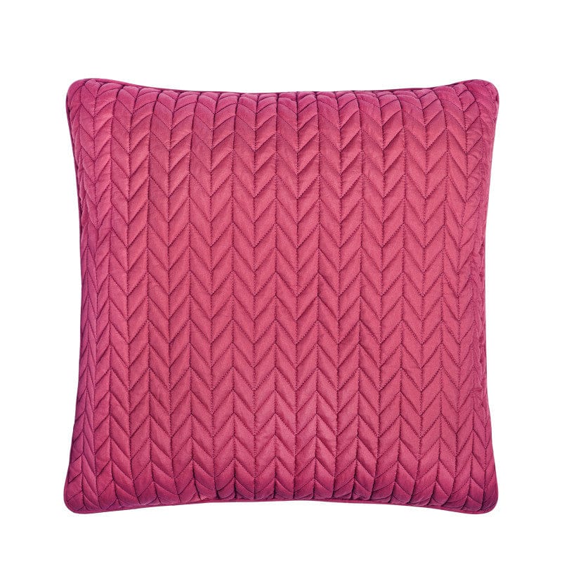 J. Queen New York Decorative Coordinate Pillows Cayman 20" Square Quilted Decorative Throw Pillow