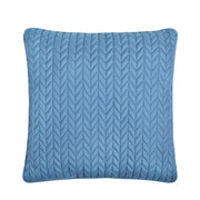 J. Queen New York Decorative Coordinate Pillows Cayman 20" Square Quilted Decorative Throw Pillow